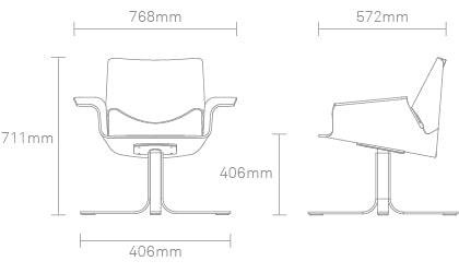 Buttercup Swivel Lounge Chair