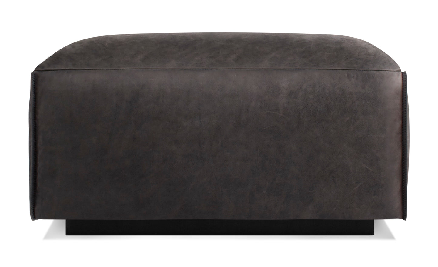 Cleon Leather Ottoman