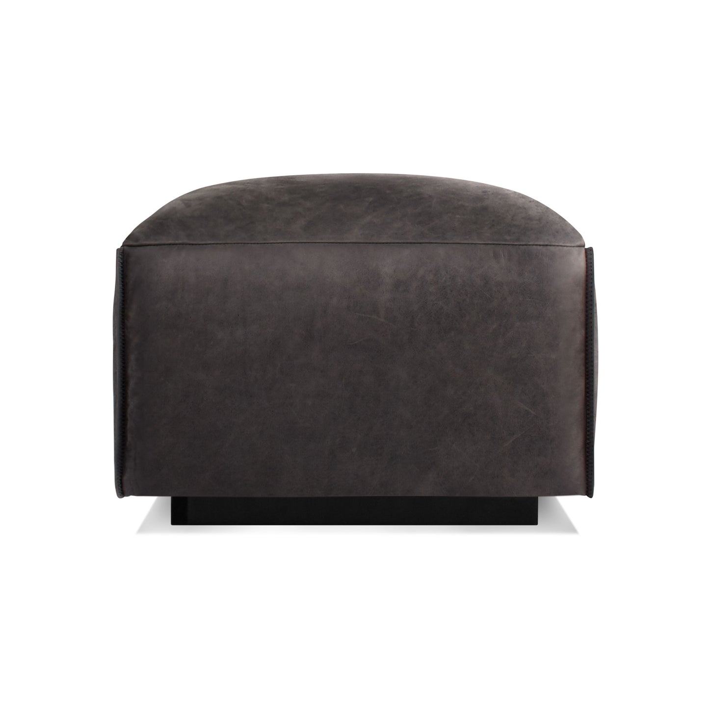 Cleon Leather Ottoman