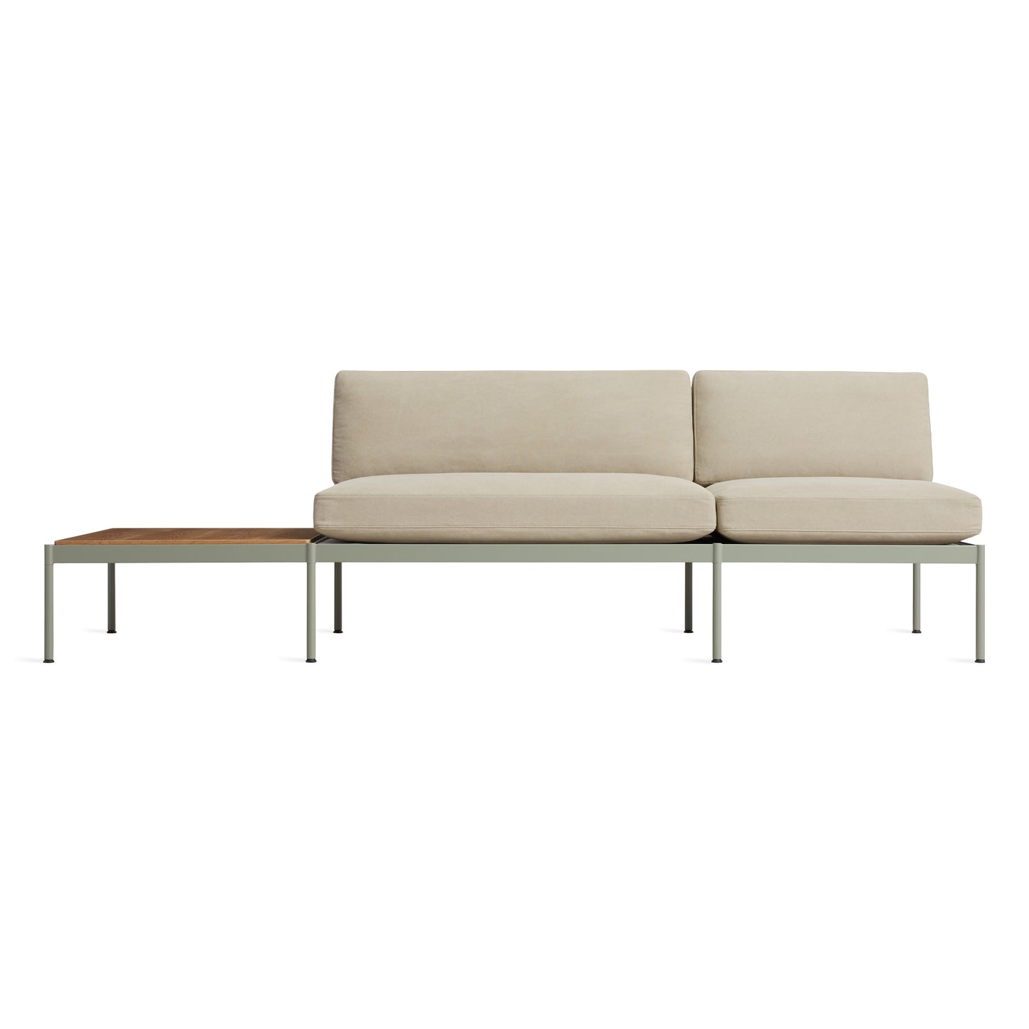 Chassis Right Sofa with Table
