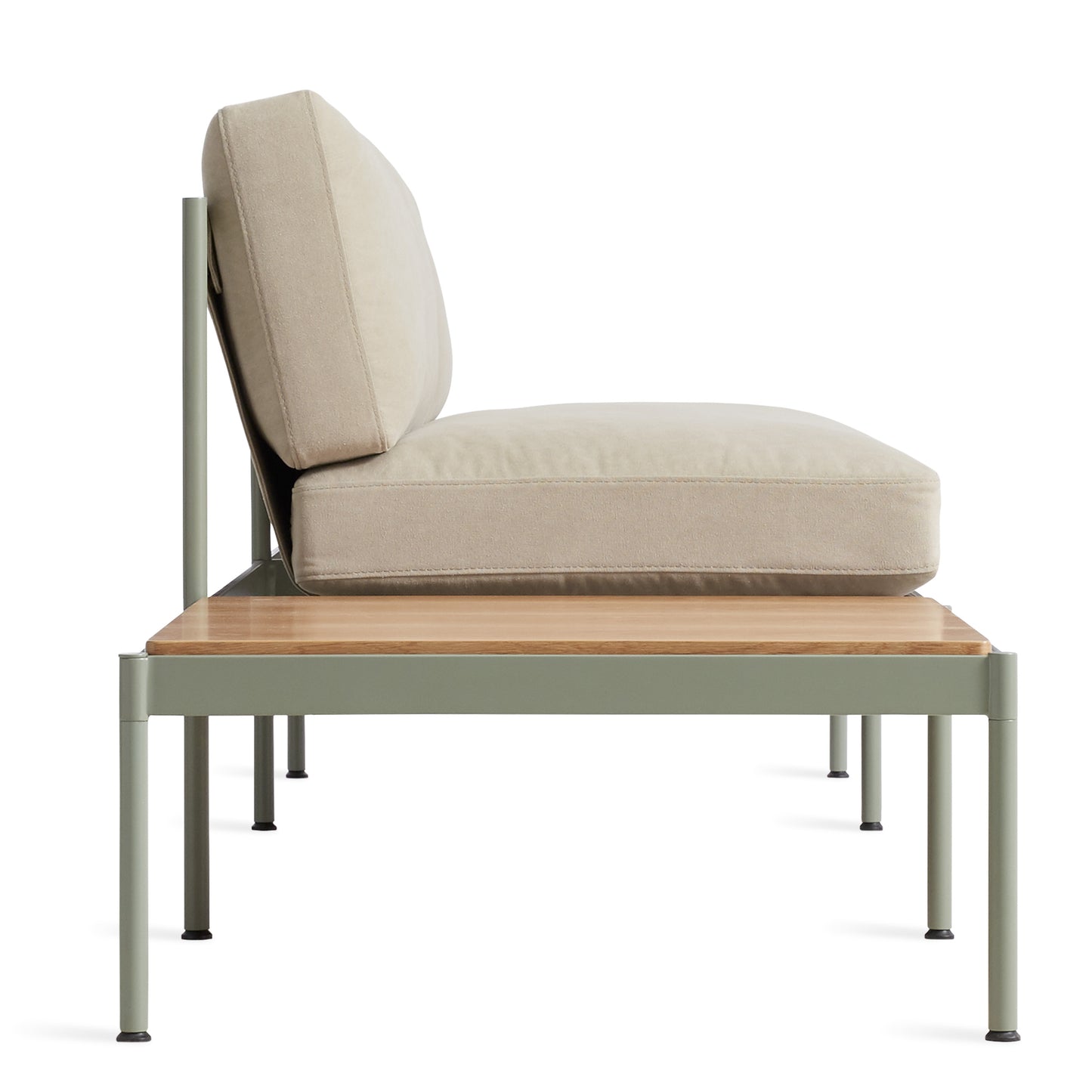 Chassis Right Sofa with Table