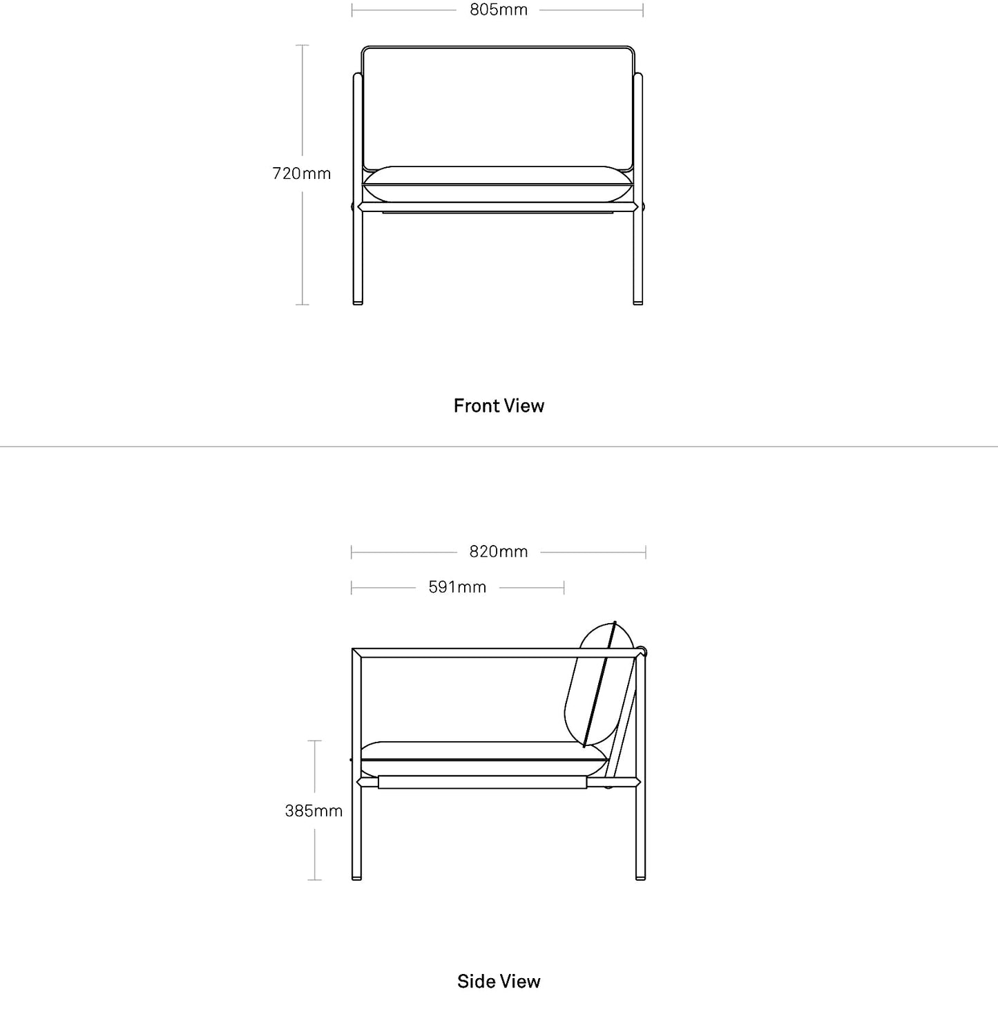 Dog Days Outdoor Lounge Chair