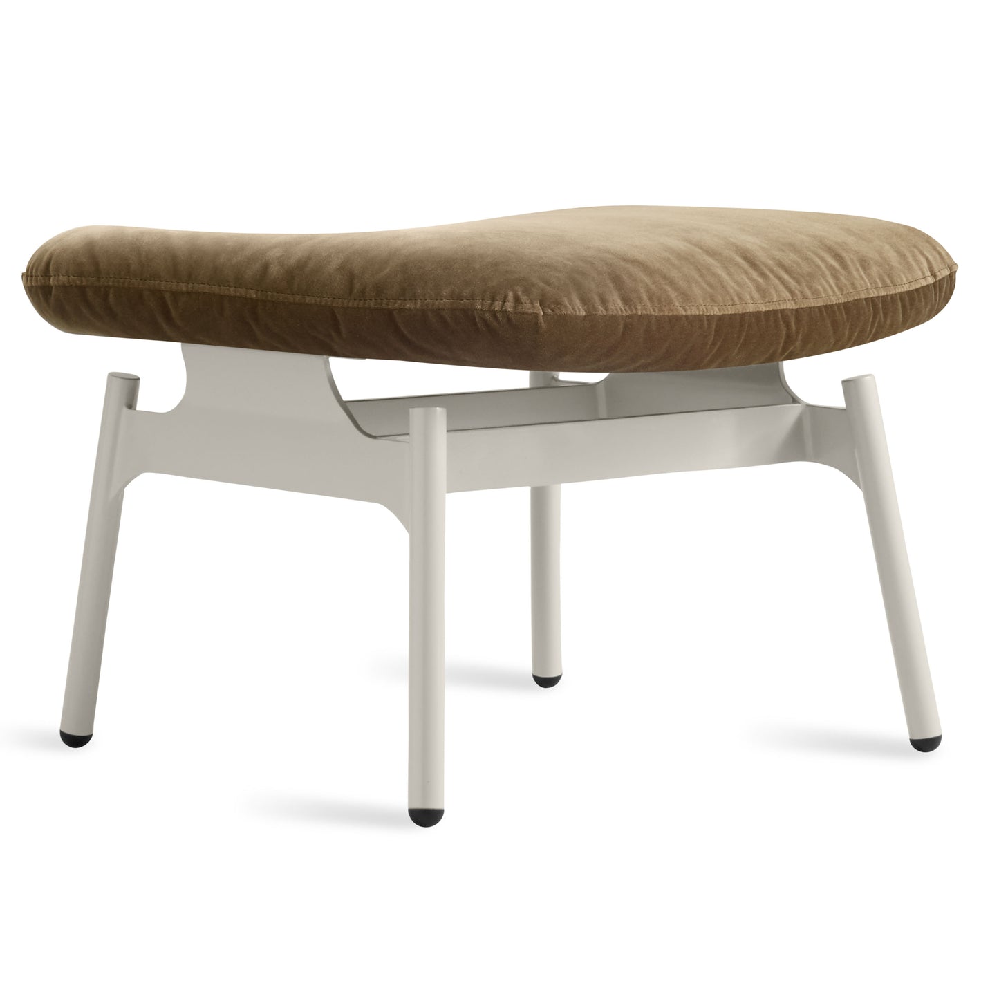 Field Velvet Ottoman