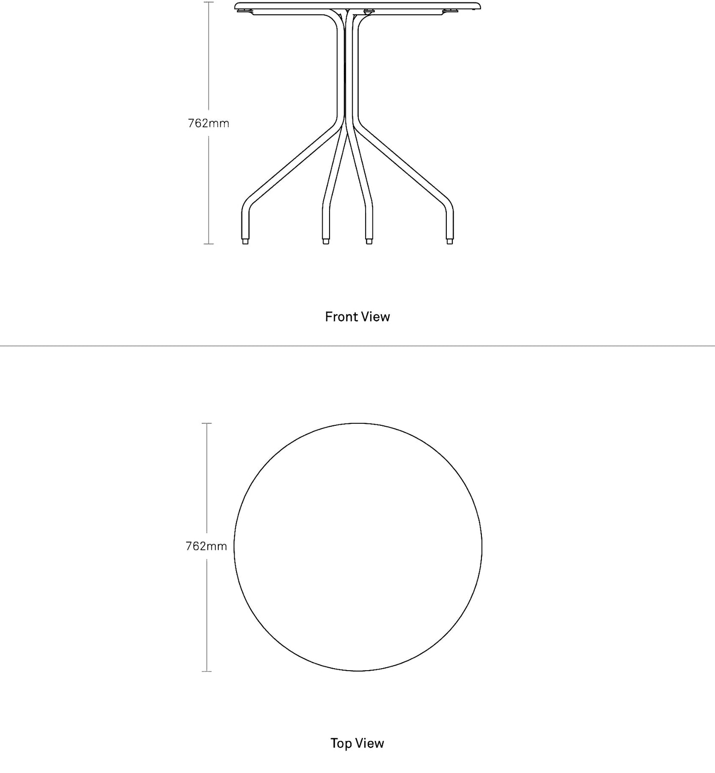 Hot Mesh Cafe Table
