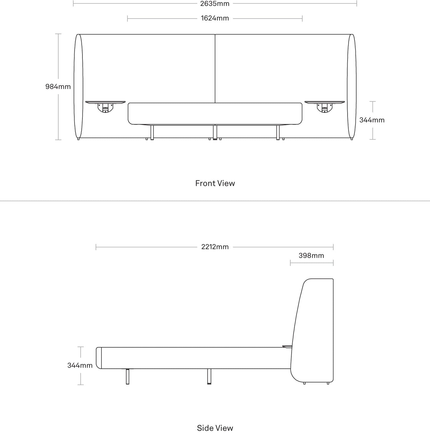 Hunker Queen Bed