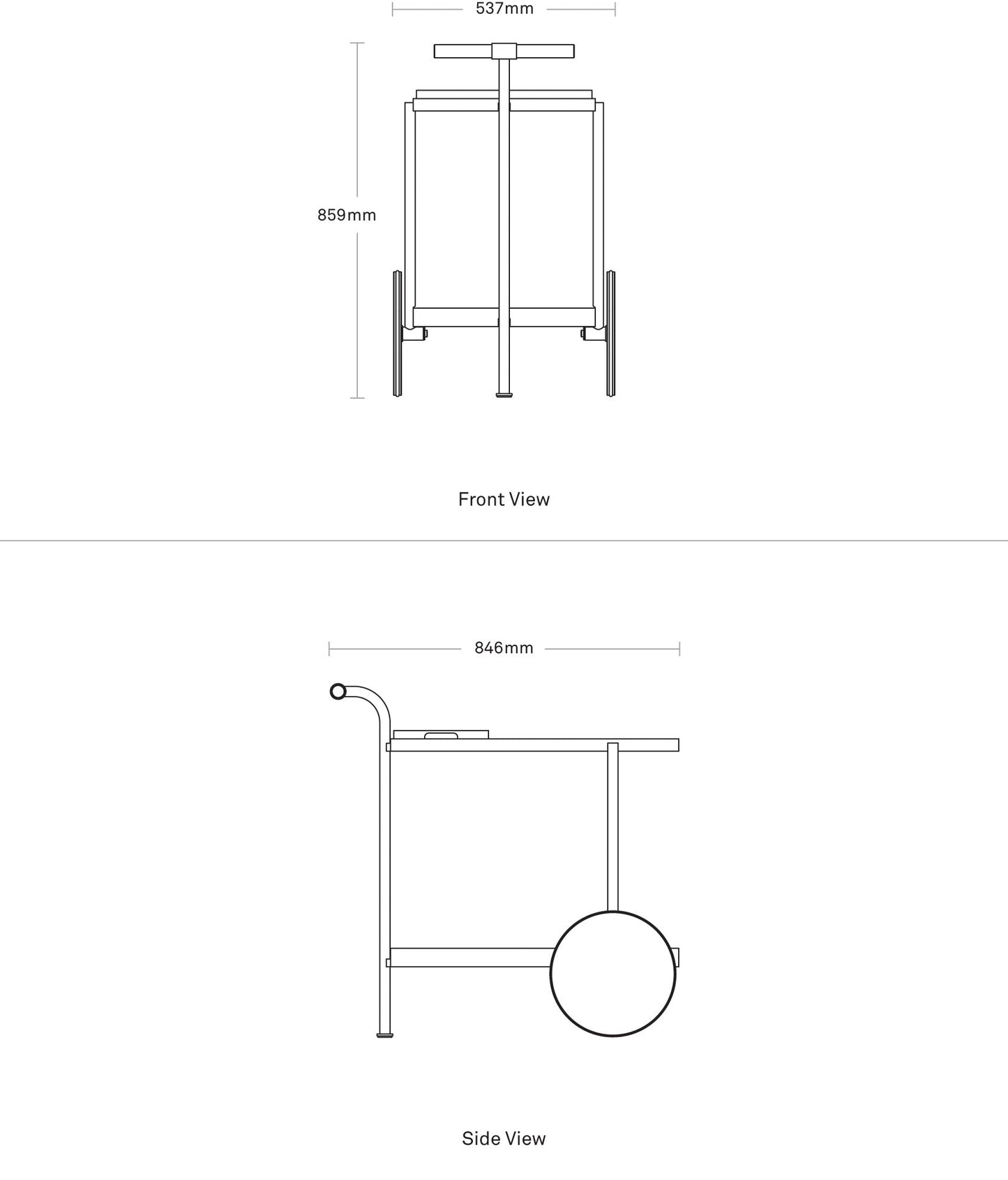 Longday Bar Cart