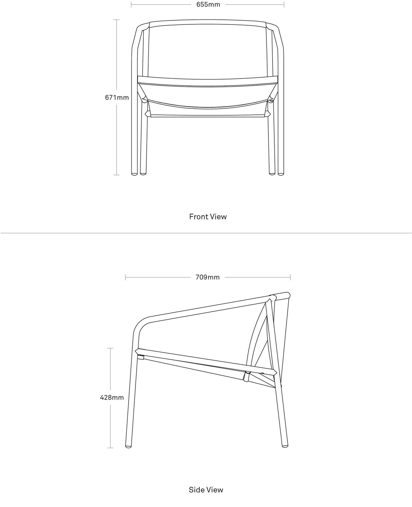 Lookout Outdoor Lounge Chair