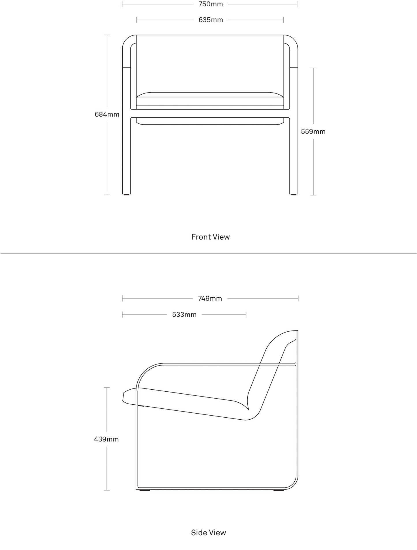 Skald Leather Lounge Chair