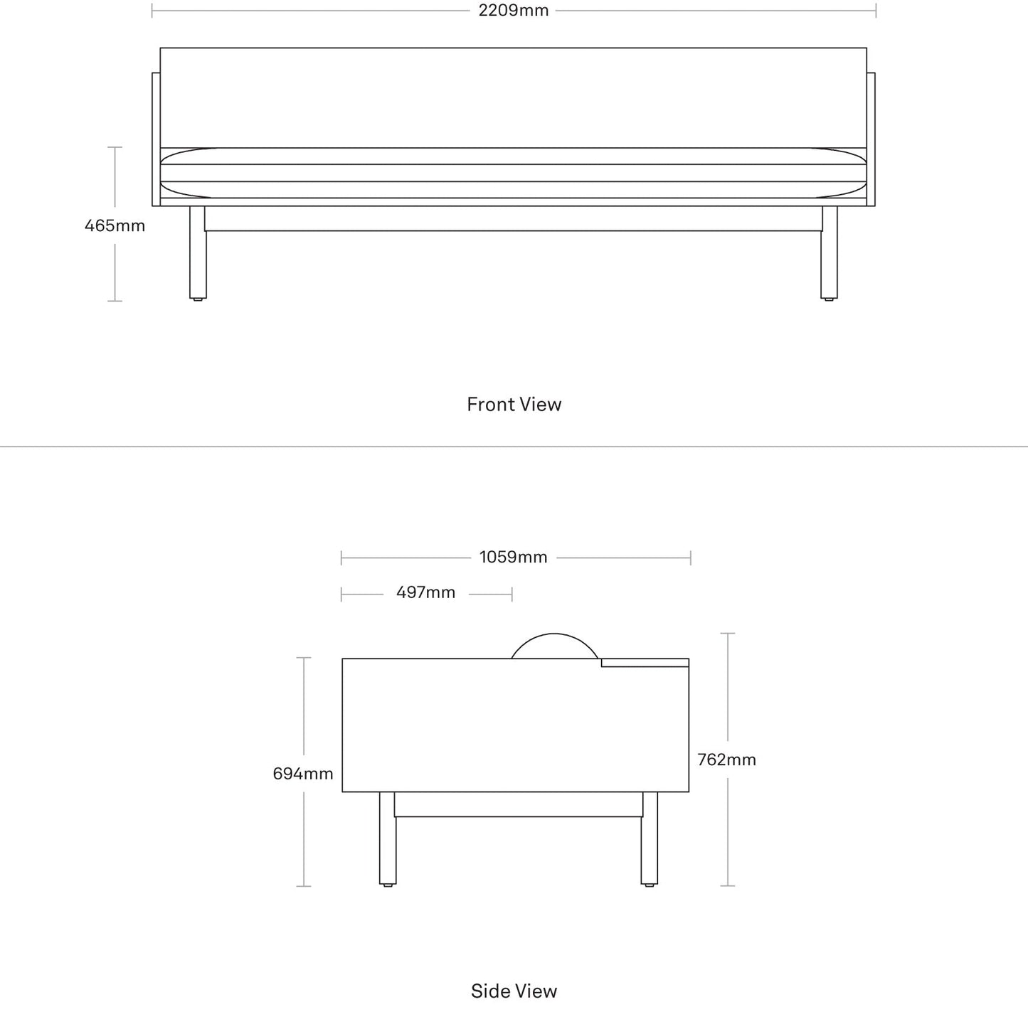 Souvenir Velvet Sofa