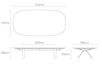 Super Swoval Coffee Table