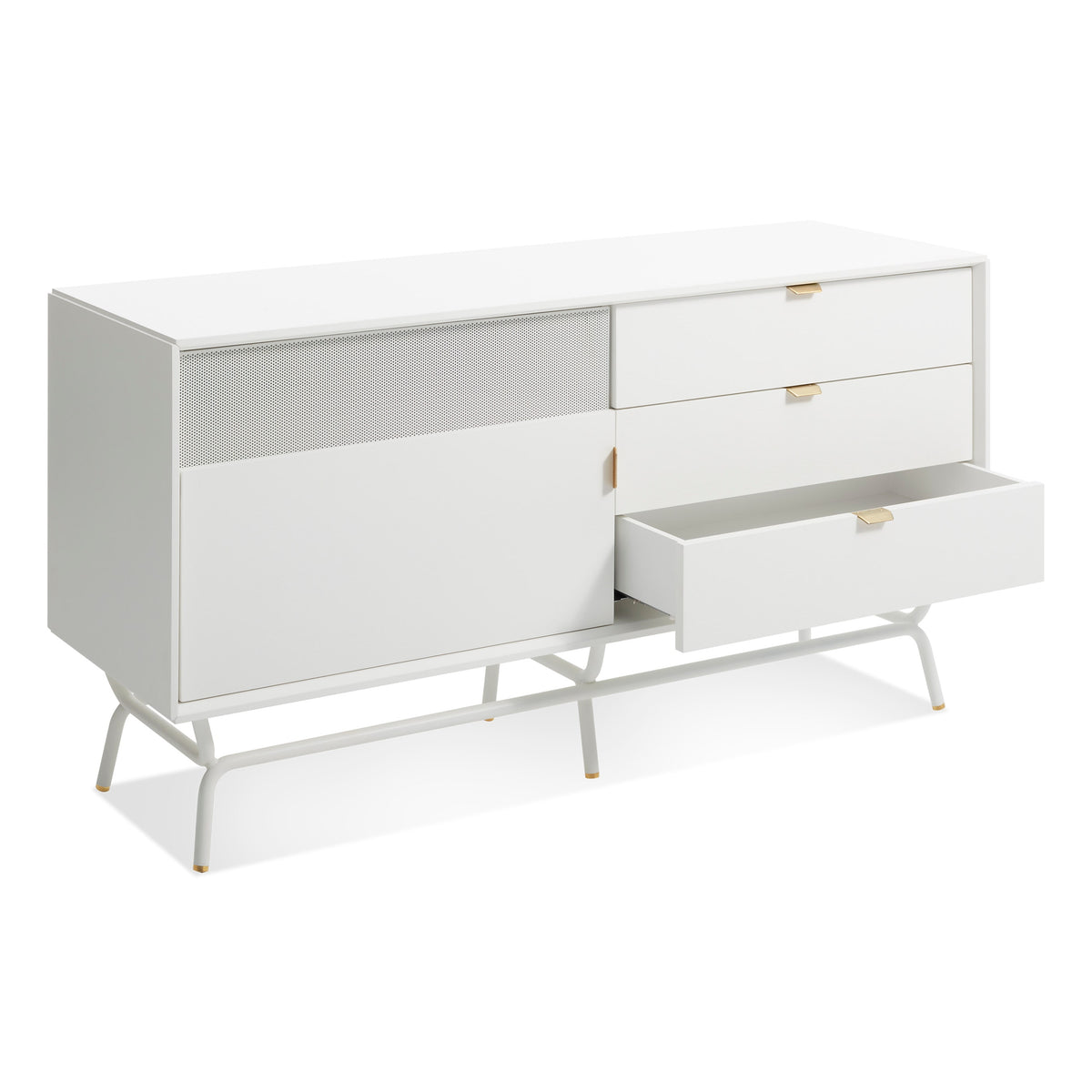 Dang 1 Door / 3 Drawer Console