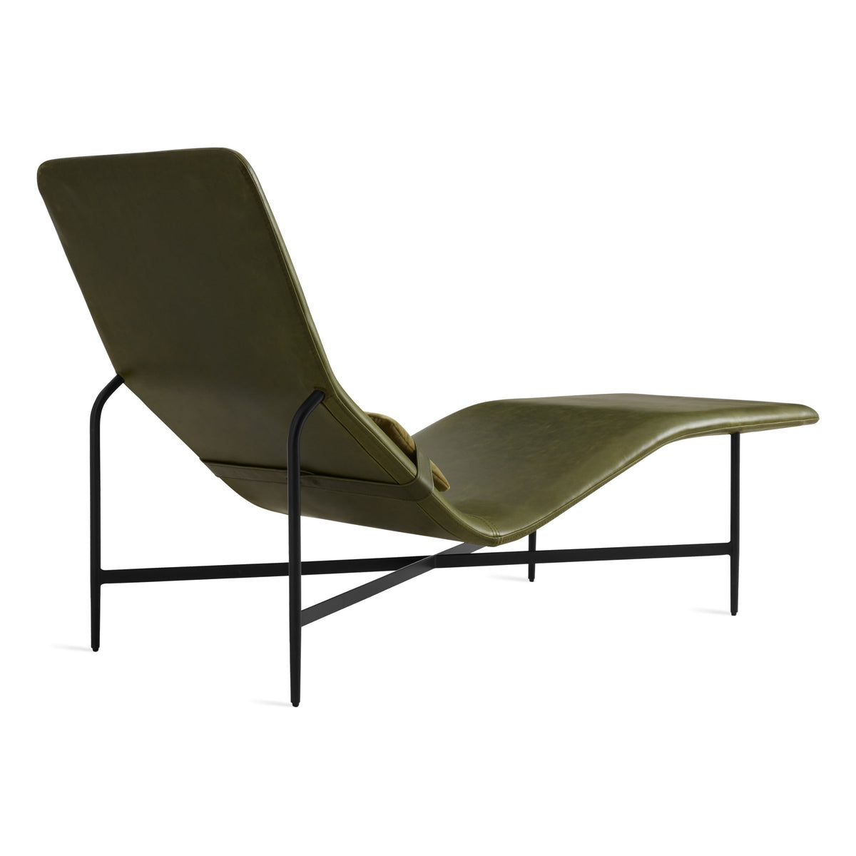 Deep Thoughts Leather Chaise Lounge