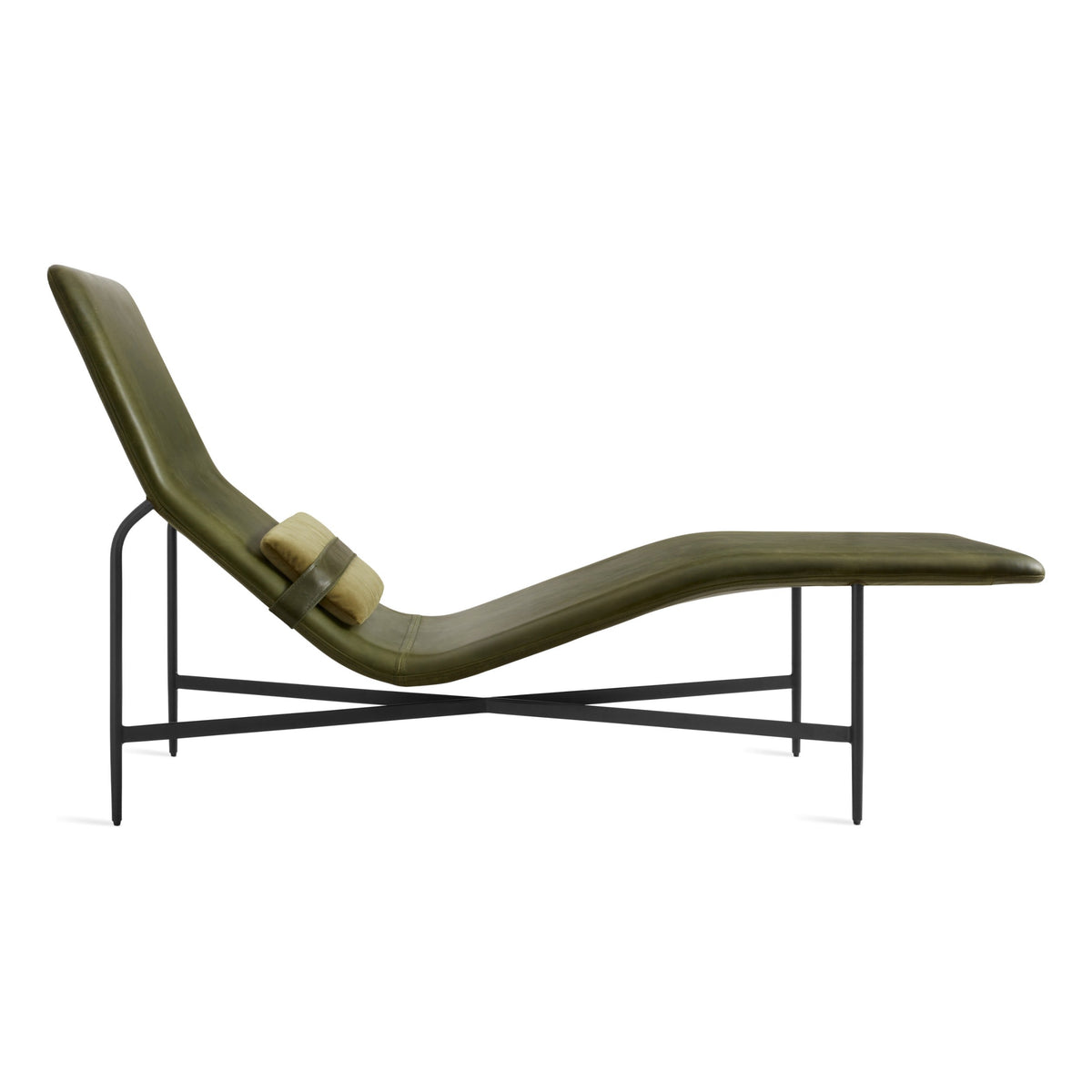 Deep Thoughts Leather Chaise Lounge