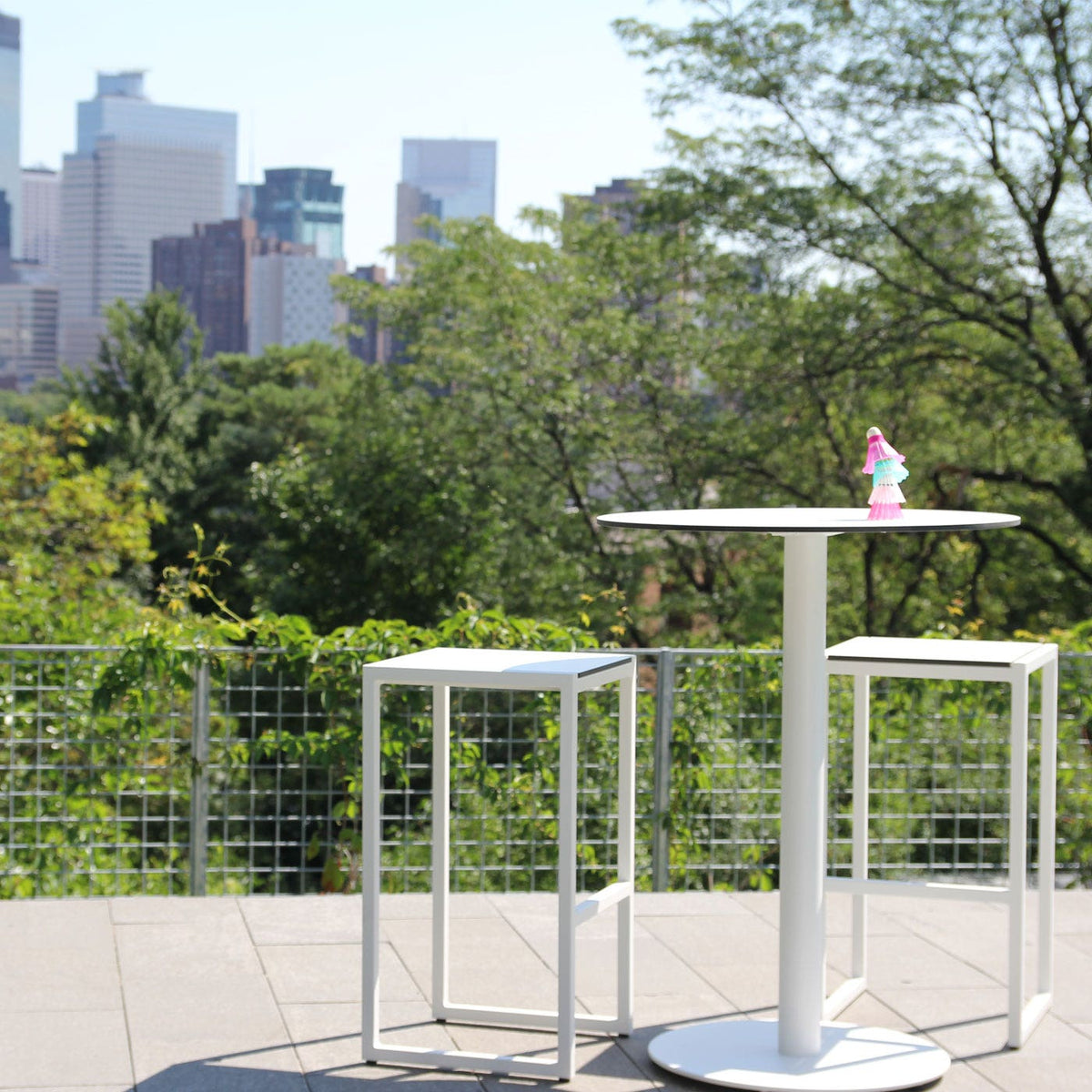 Skiff Outdoor Bar Height Table