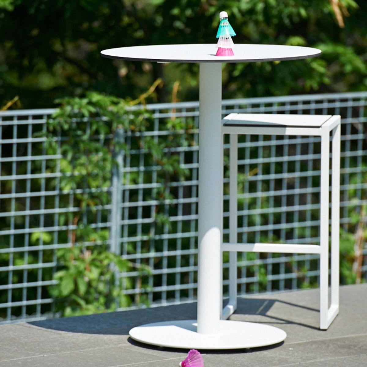 Skiff Outdoor Bar Height Table