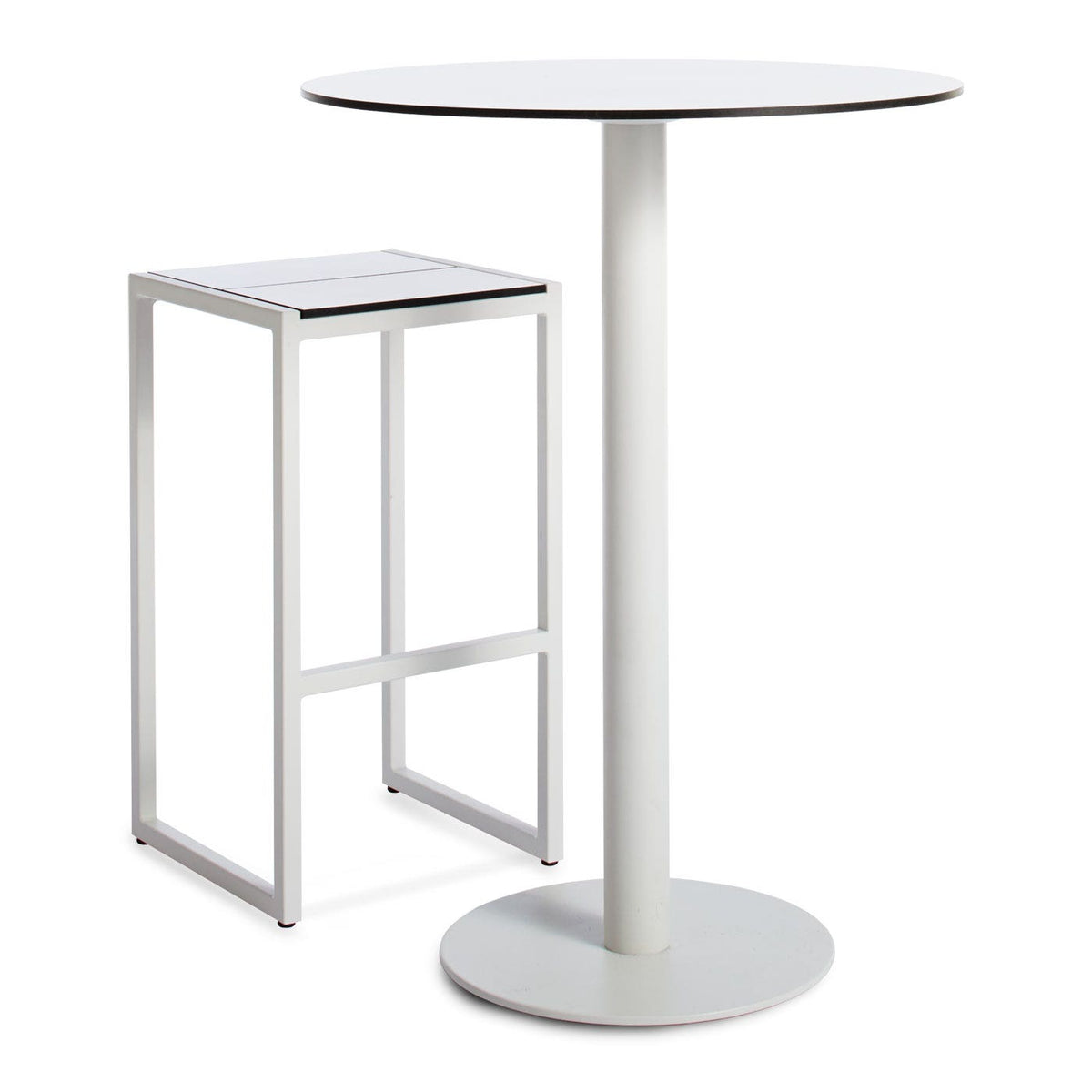 Skiff Outdoor Bar Height Table