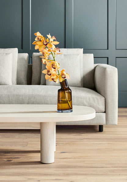 Variant Medium Glass Vase - Amber