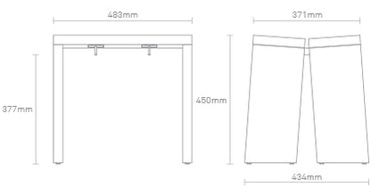 Amicable Split Small Bench