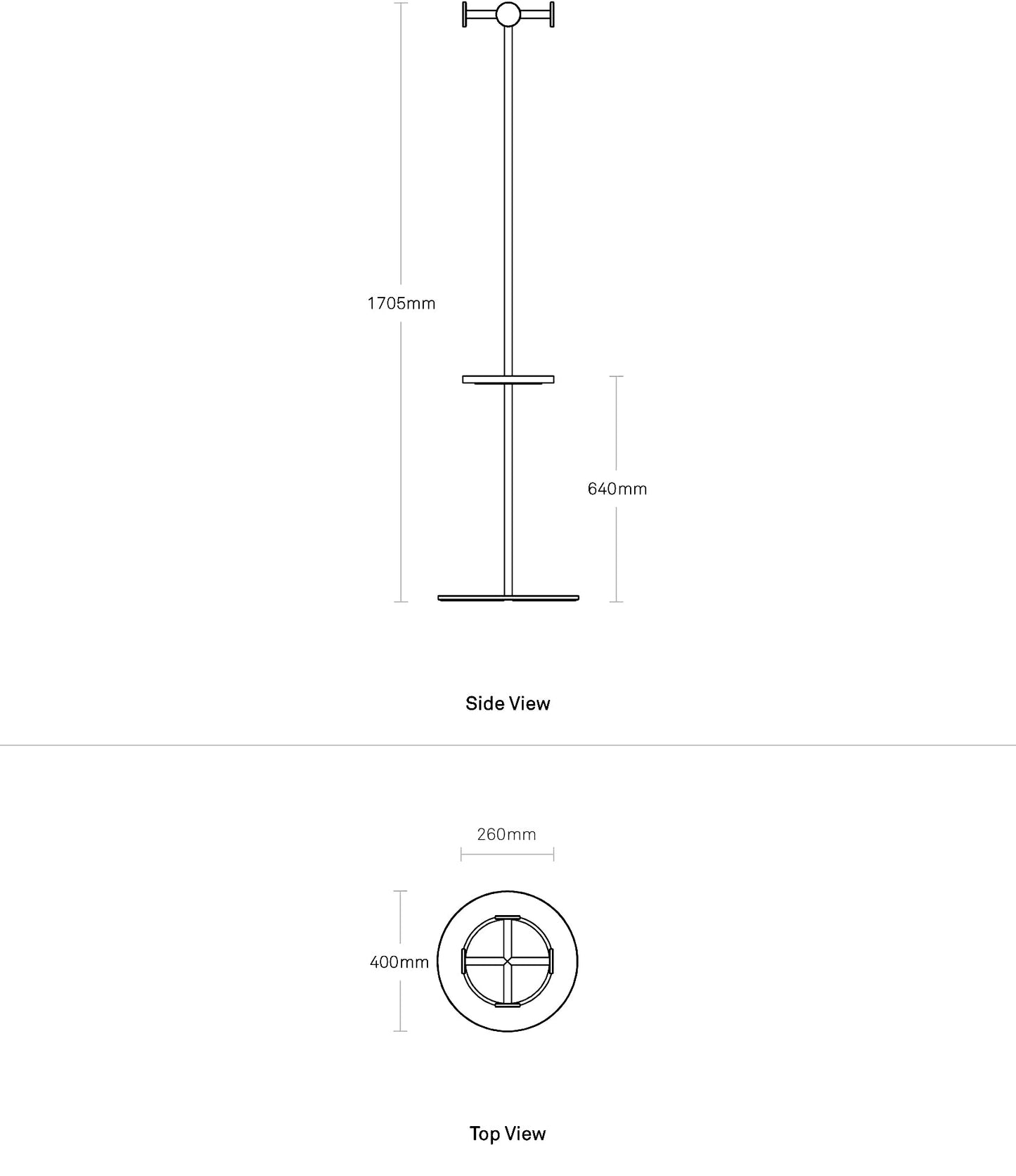 Amos Coat Rack (Ex Display)