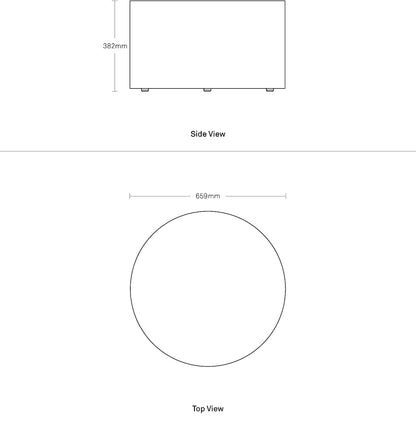 Bumper Large Ottoman (Ex Display)