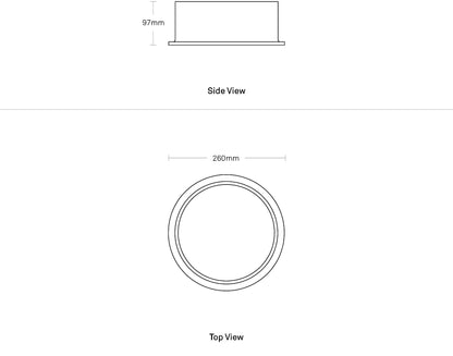 Flange Small Bowl (Ex Display)
