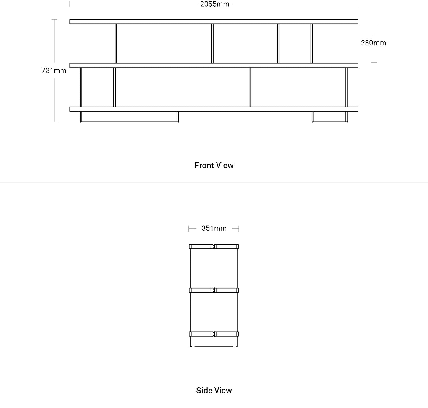 Happy Day Shelving 3 Shelf