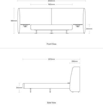 Hunker Queen Bed