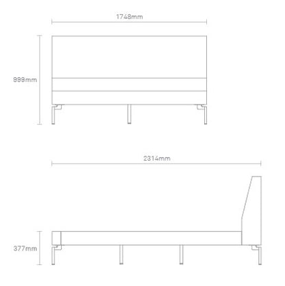 New Standard Queen Bed