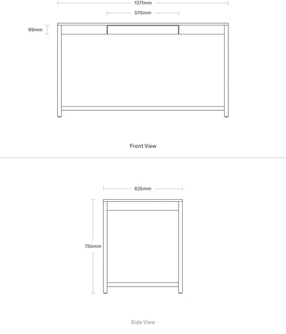 Open Plan Large Desk