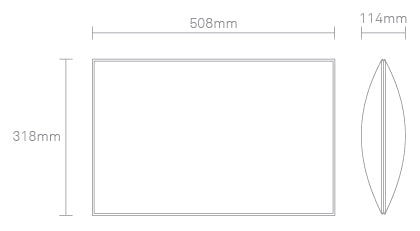 Signal Lumbar Leather Pillow