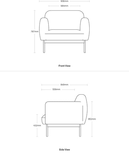 Puff Puff Lounge Chair in Maharam