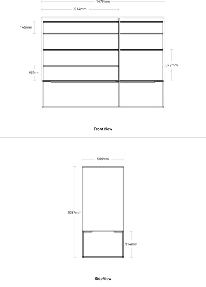 Rule Large Dresser