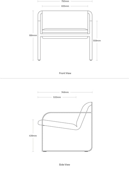 Skald Leather Lounge Chair