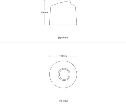 Variant Large Glass Vase - Midnight Blue