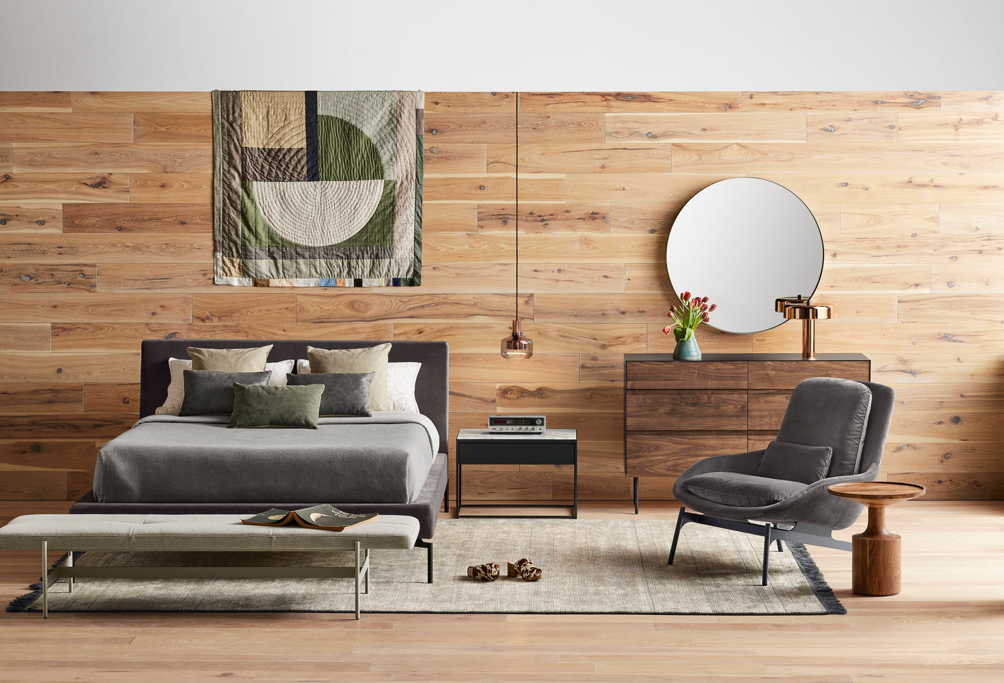 New Standard Velvet US King Bed