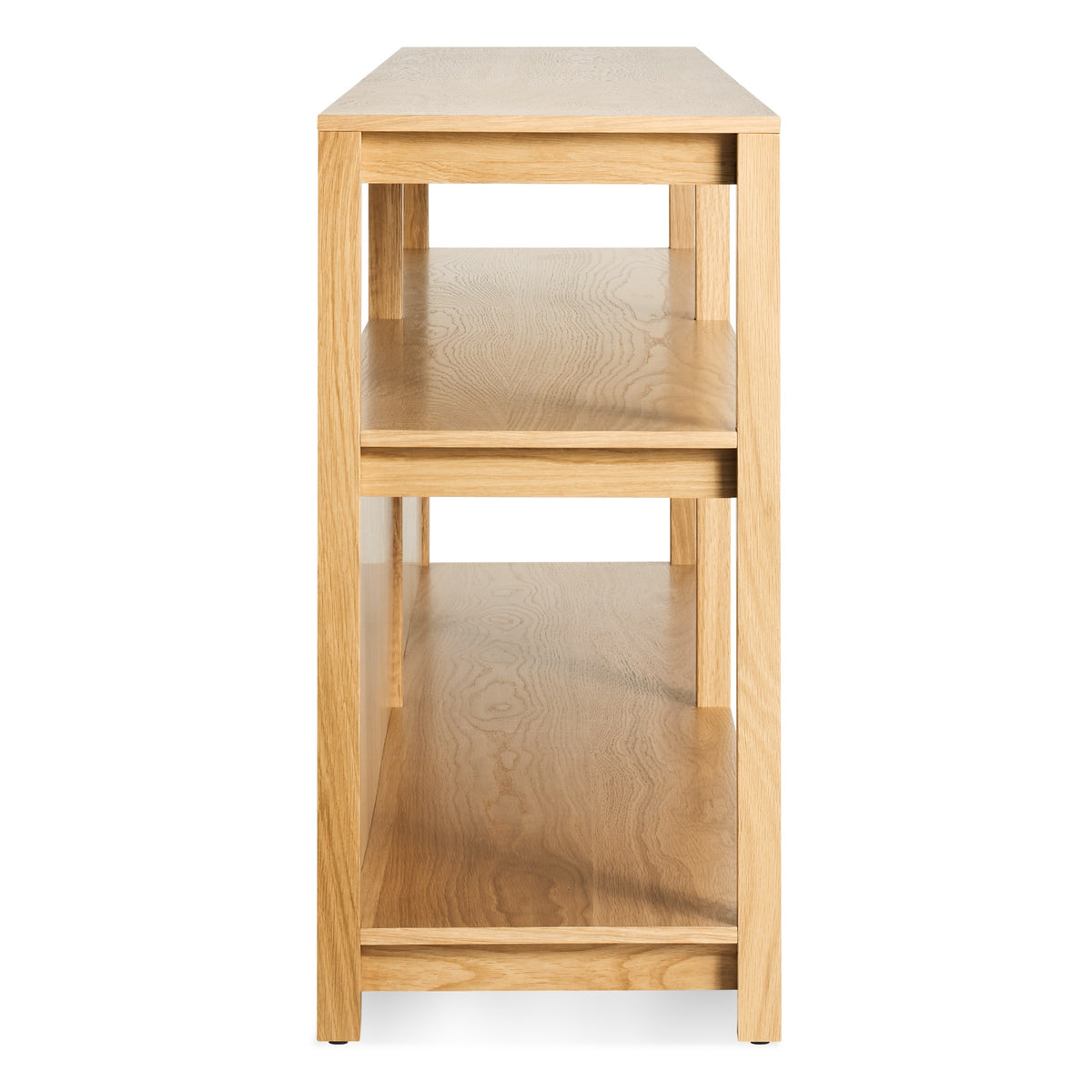 Open Plan Long and Low Bookcase