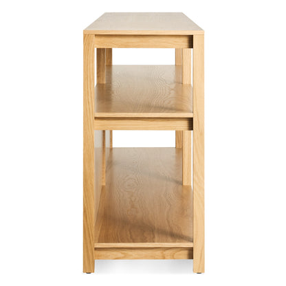 Open Plan Long and Low Bookcase