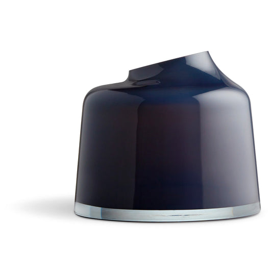 Variant Large Glass Vase - Midnight Blue